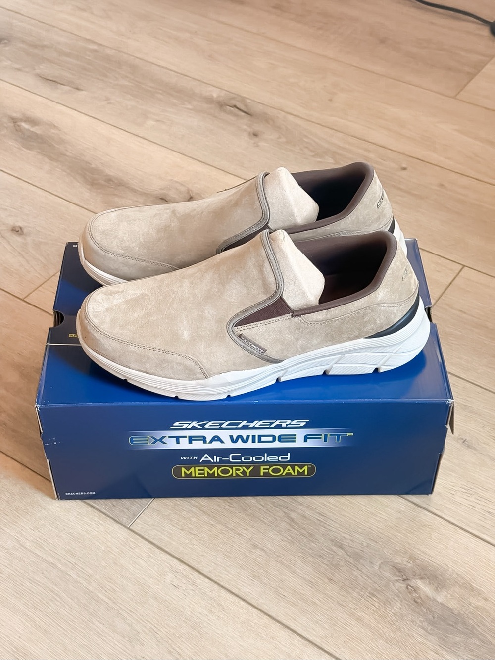 SKECHERS MENS EQUALIZER 4.0 MYRKO SLIP ON EXTRA WIDE FIT SIZE 12 NIB 232019